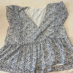 Madewell floral top